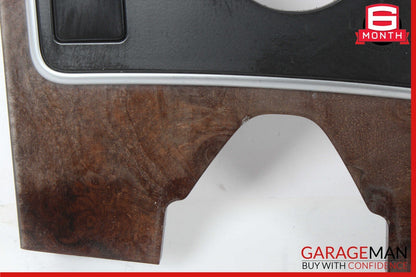 10-13 Mercedes W212 E350 E400 E550 Center Console Switch Trim Bezel Wood OEM