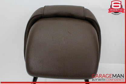14-17 Mercedes W222 S550 Front Left and Right Side Head Rest Headrest Brown OEM