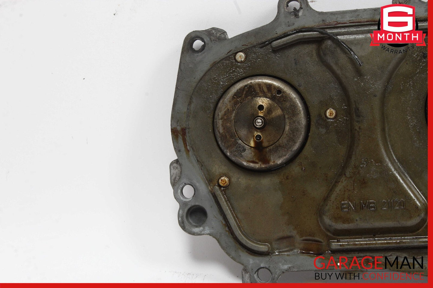 12-18 Mercedes W212 E350 Front Left or Right Engine Timing Chain Cover Plate OEM