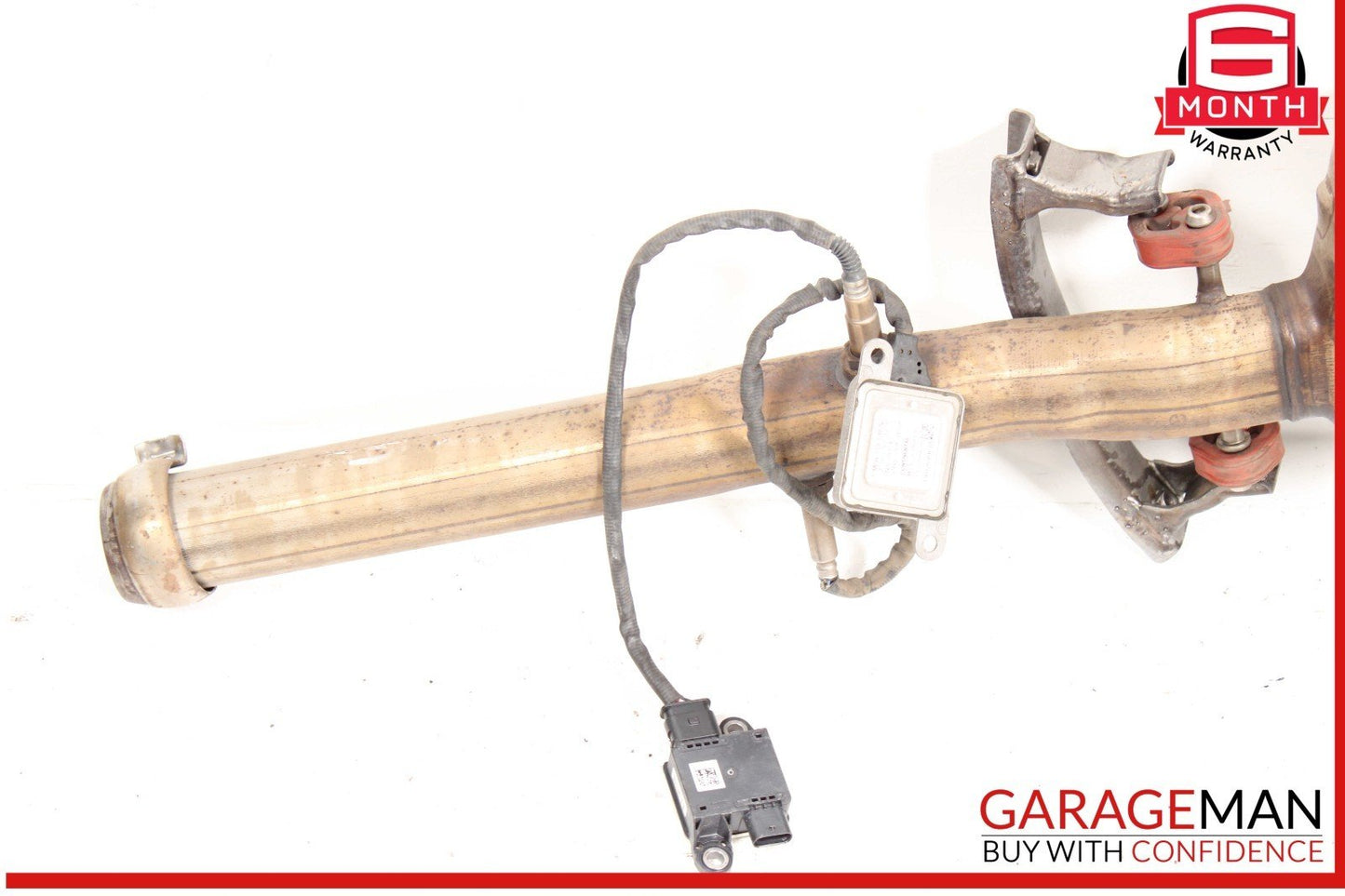12-15 Mercedes X204 GLK250 Center Exhaust Muffler Resonator OEM