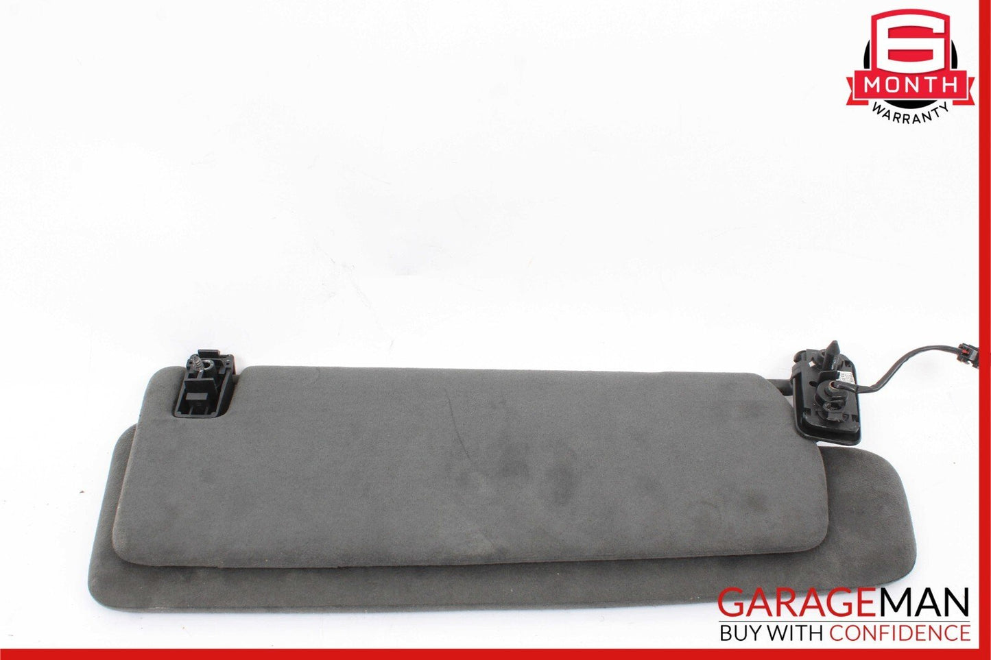 03-10 Porsche Cayenne Turbo Front Right Side Sunvisor Sun Visor Shade Black OEM