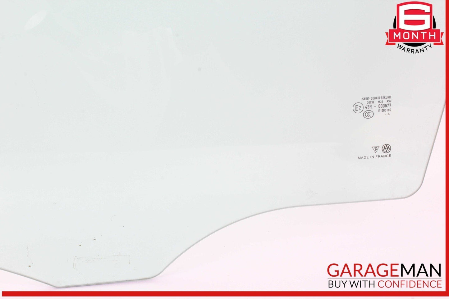 11-18 Porsche Cayenne 958 Front Left Driver Side Door Window Glass OEM