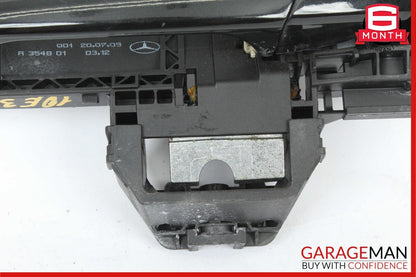 10-13 Mercedes W212 E350 E550 E63 AMG Rear Left Side Exterior Door Handle Black