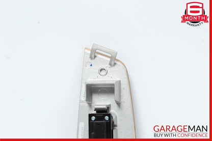03-06 Mercedes W220 S430 Front Right Side Door Window Switch Trim Bezel Wood OEM