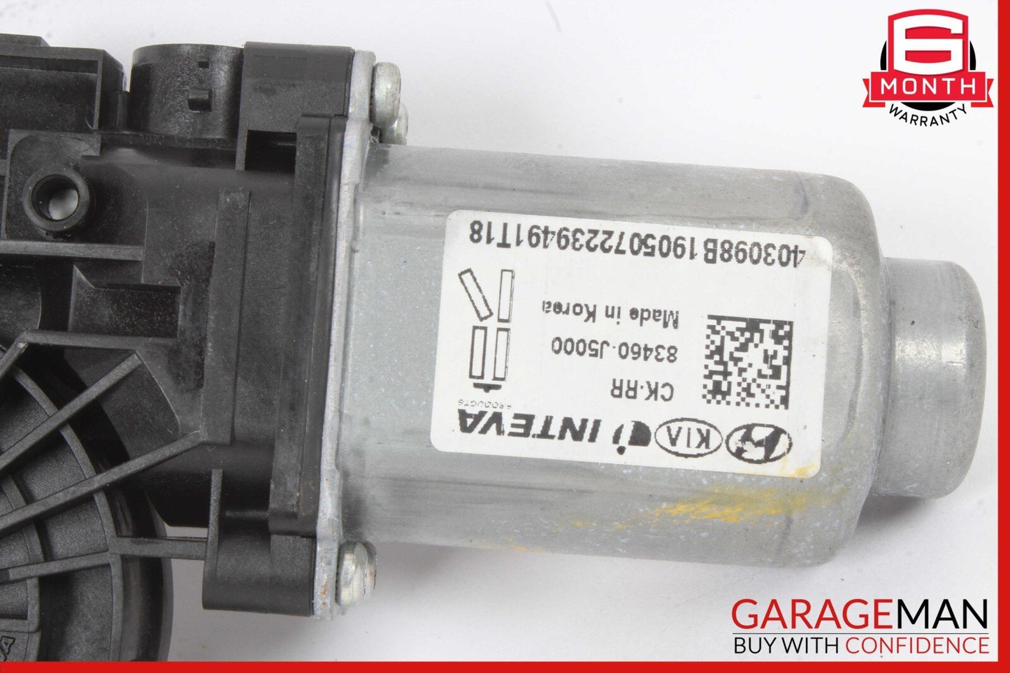 18-23 Kia Stinger Rear Right Passenger Side Door Window Motor 83460-J5000 OEM
