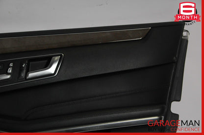 14-16 Mercedes W212 E350 E550 Front Right Side Interior Door Panel Trim Assembly