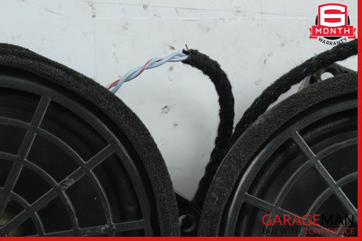98-03 Mercedes W208 CLK320 Front Right & Left Side Door Sound Audio Speaker Set