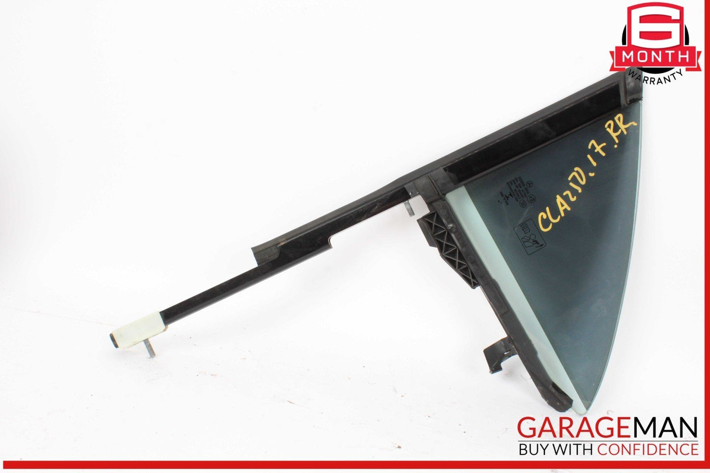 14-19 Mercedes W117 CLA250 Rear Right Passenger Side Quarter Window Glass OEM
