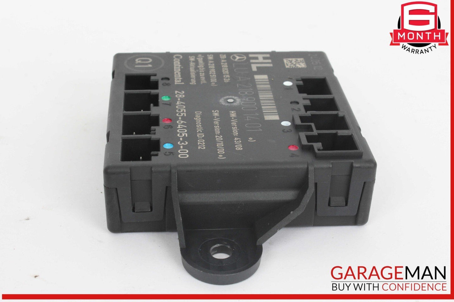 08-18 Mercedes W212 E350 C300 E550 Rear Left Side Door Control Module Unit
