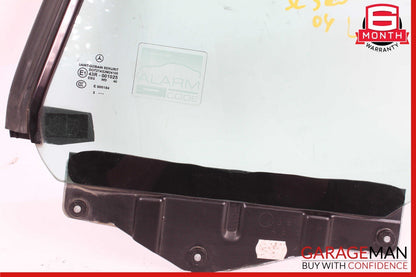 03-12 Mercedes R230 SL500 Rear Left Side Door Window Quarter Auto Glass Clear