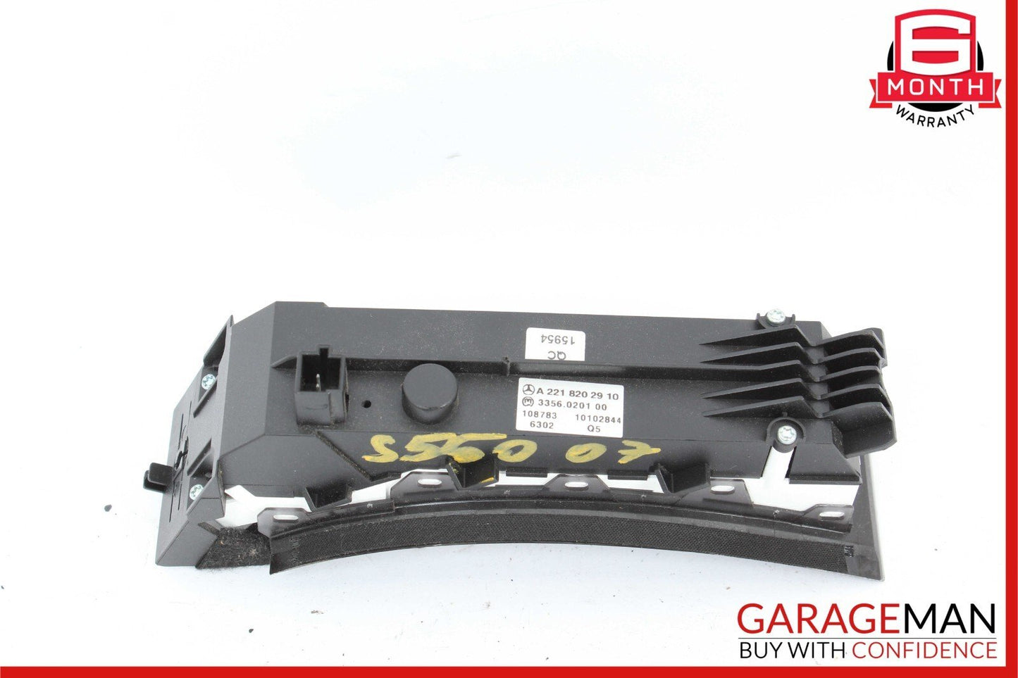 07-14 Mercedes W221 S550 CL550 Dashboard Dash Control Switch Panel Trim Assembly