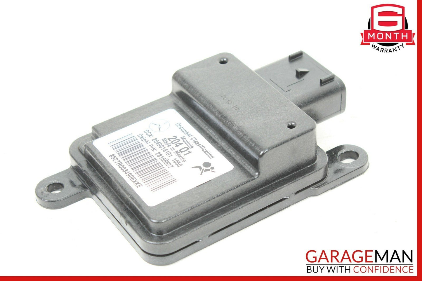 08-11 Mercedes W204 C250 C300 Front Right Seat Occupancy Sensor Mat SRS Module