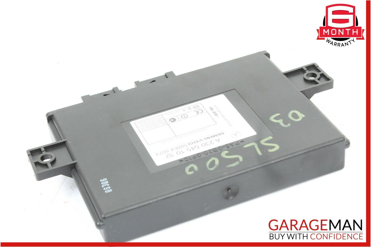 03-06 Mercedes R230 SL500 SL55 AMG Keyless Go Entry Control Module OEM