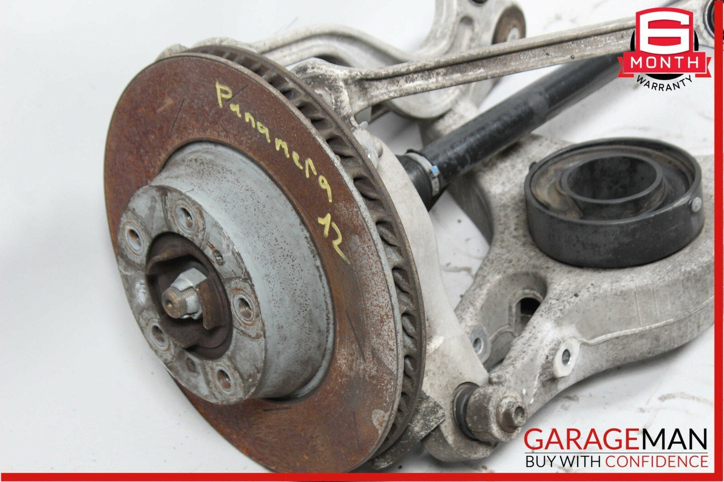 10-13 Porsche Panamera 970 Rear Right Spindle Knucke Drive Axle Shaft Assembly