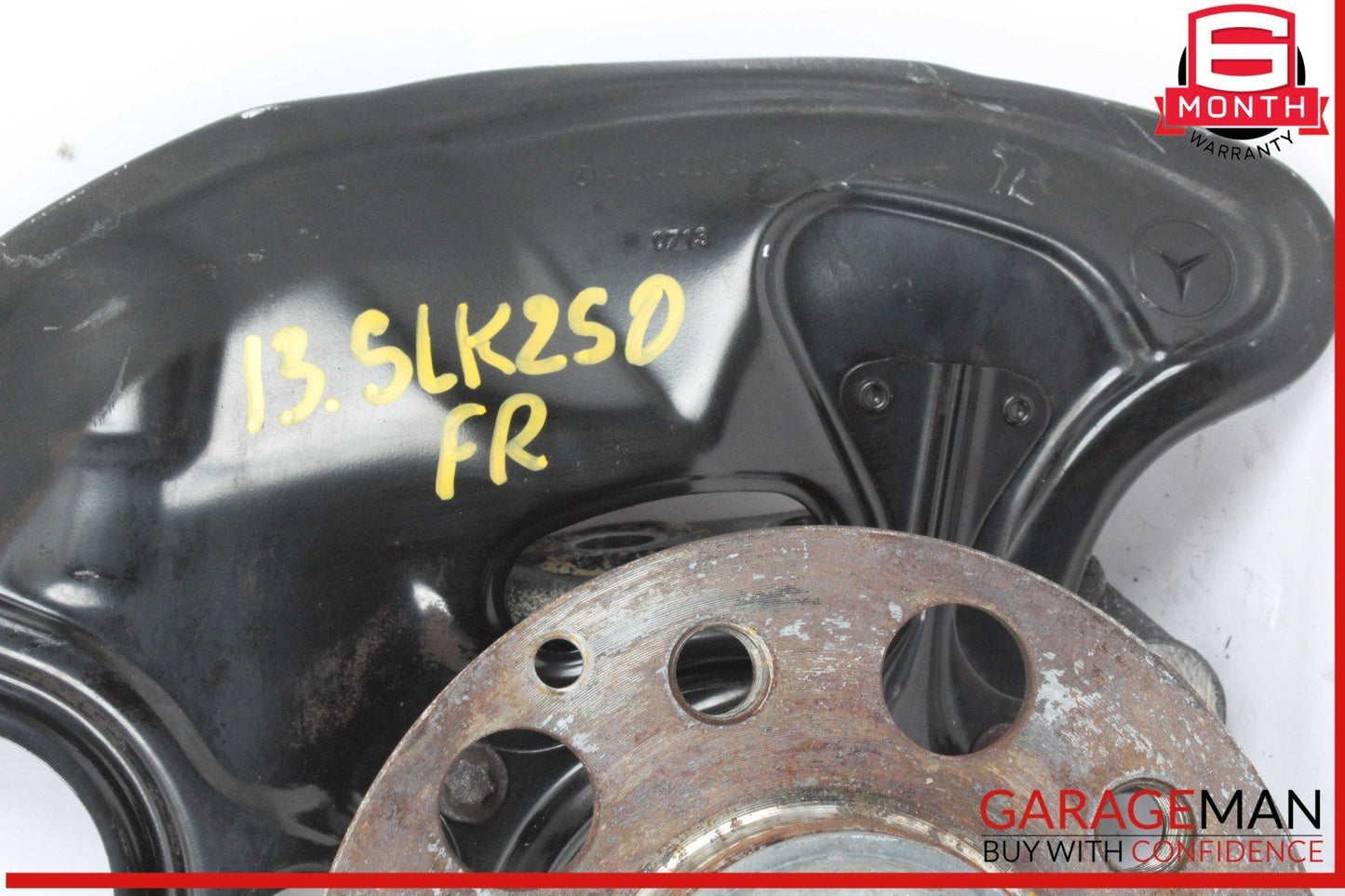 08-20 Mercedes R172 SLK250 Front Right Side Spindle Knuckle Wheel Hub OEM