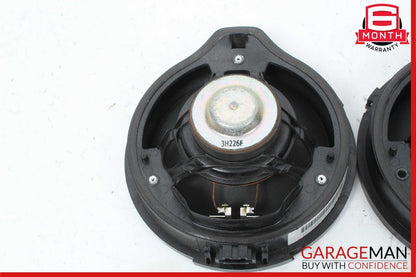 08-14 Mercedes W204 C250 C300 Rear Right & Left Side Door Sound Speakers Set OEM