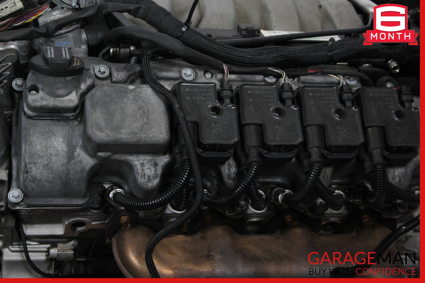 06-08 Mercedes W251 R500 5.0L Complete Engine Motor Block Assembly 204k