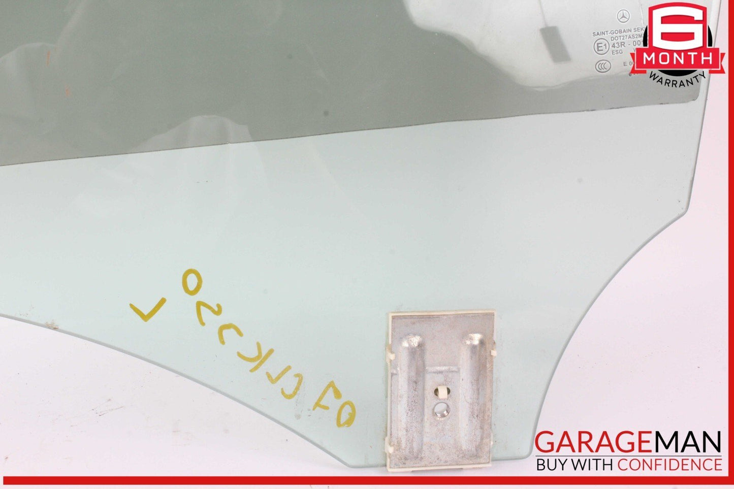 03-09 Mercedes W209 CLK350 CLK550 Front Left Driver Side Door Window Glass OEM