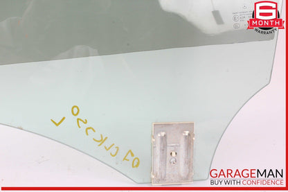 03-09 Mercedes W209 CLK350 CLK550 Front Left Driver Side Door Window Glass OEM