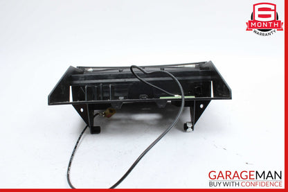 07-09 Mercedes W211 E350 E550 Hazard Control Door Lock Switch Panel Wood OEM