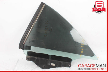 03-12 Mercedes R230 SL500 SL55 AMG Rear Left Side Quarter Window Glass Clear OEM