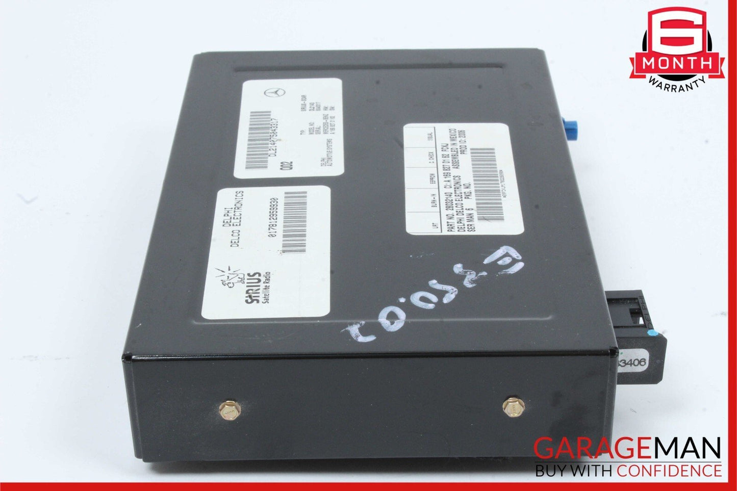 03-09 Mercedes W211 E350 E63 AMG Sirius Satellite Radio Receiver Module Unit