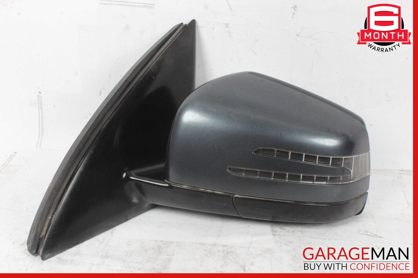 11-13 Mercedes W251 R350 Front Left Side Mirror Door Rear View OEM