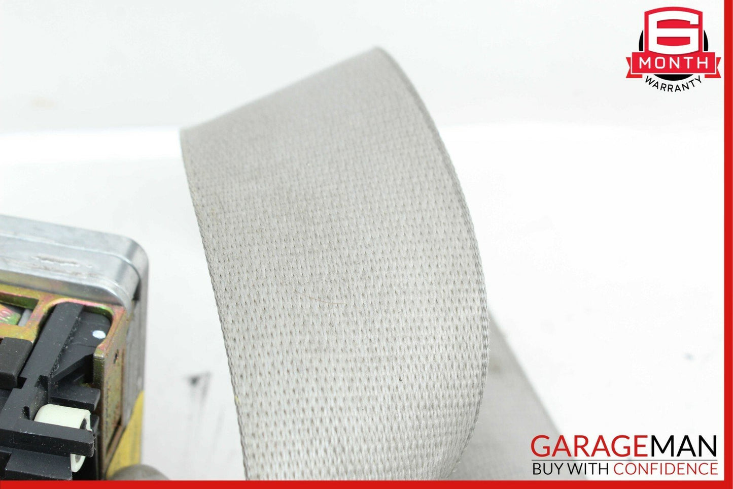 03-06 Mercedes R230 SL500 Front Left Driver Seatbelt Seat Belt Retractor Gray