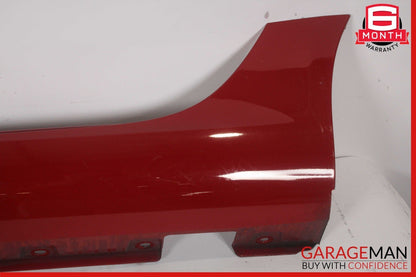 12-16 Mercedes R172 SLK250 AMG Sport Left Side Rocker Skirt Molding Panel Red