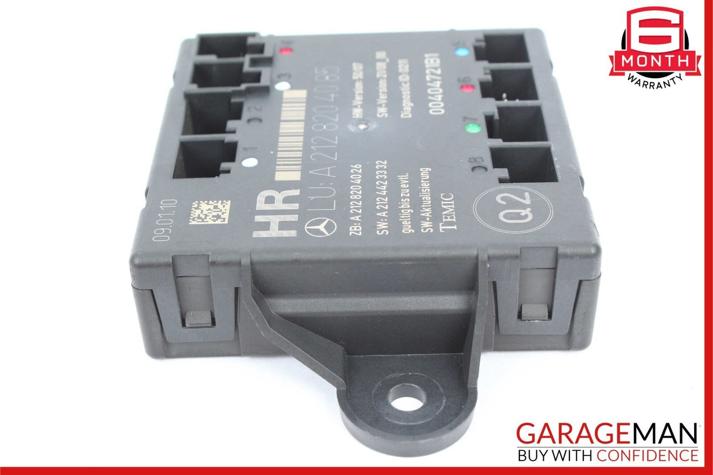 08-14 Mercedes W212 E550 C350 Rear Right Side Door Control Module OEM
