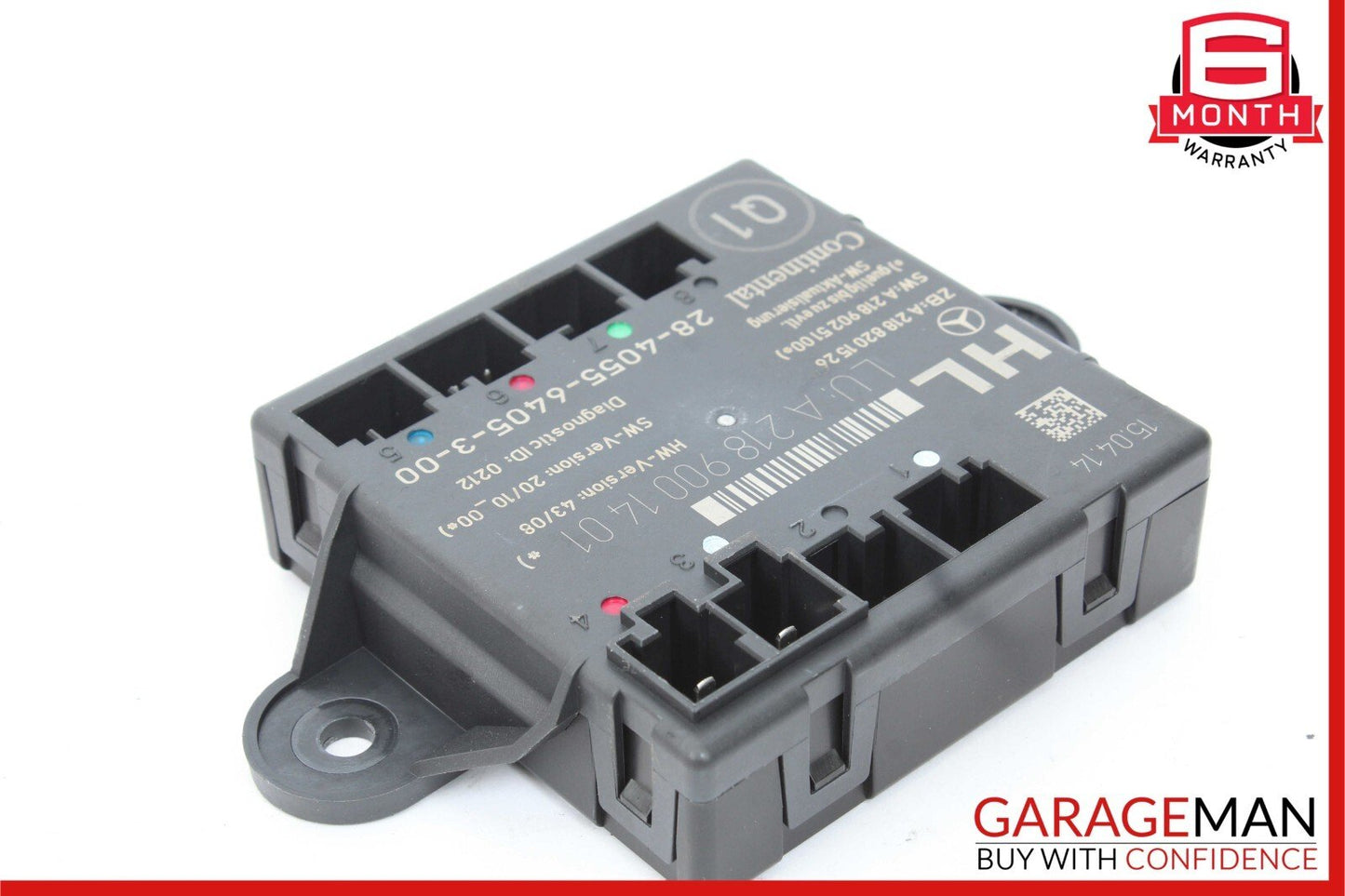 08-18 Mercedes W204 C250 CLS550 Rear Left Side Door Control Module Unit OEM