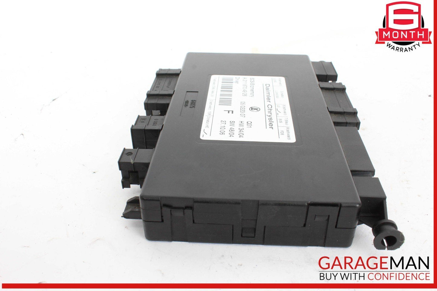 03-12 Mercedes W211 E350 CLS550 SLK350 Seat Control Module Left Side OEM