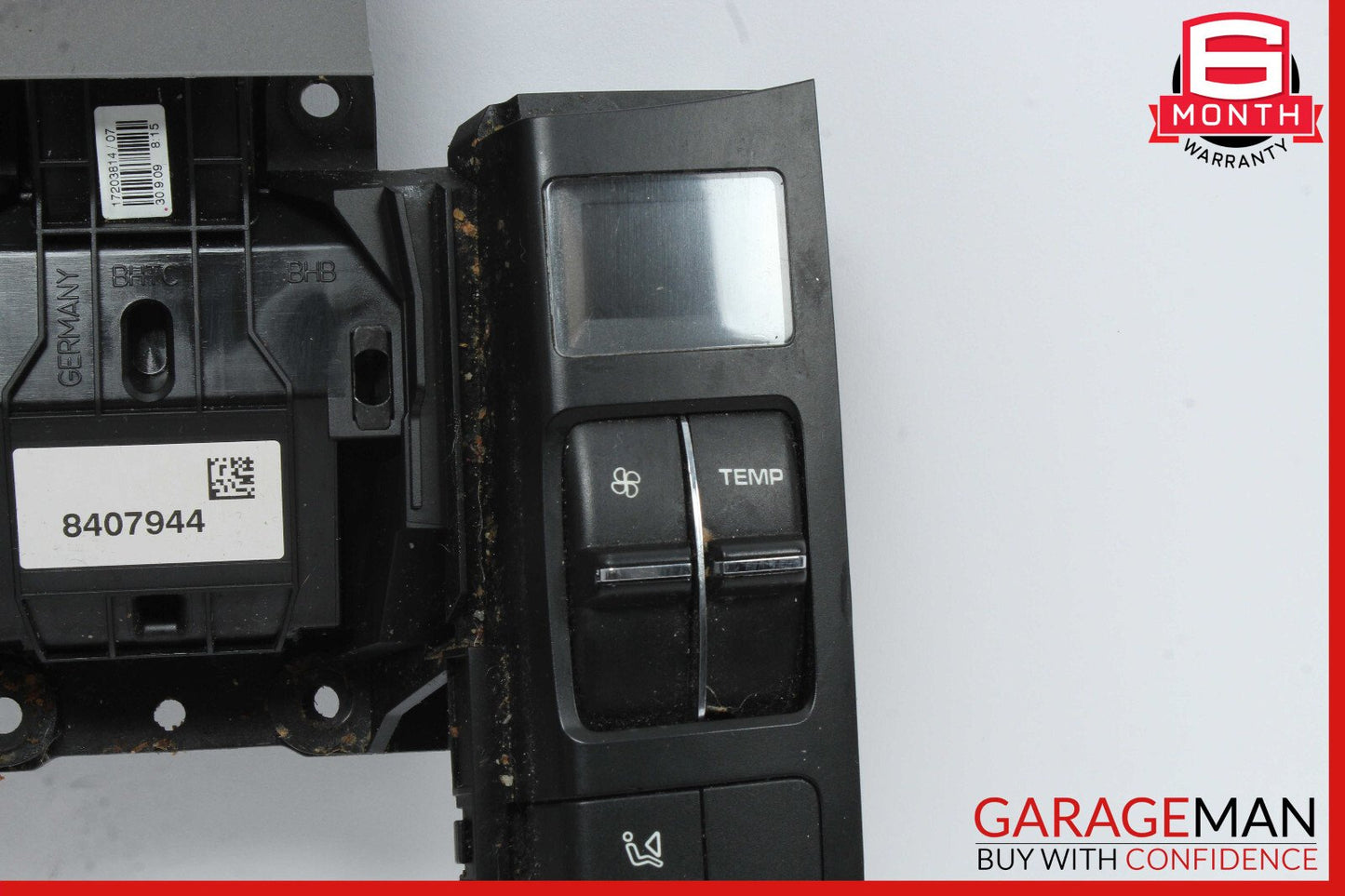 10-15 Porsche Panamera 970 Rear Climate Control Panel Switch OEM