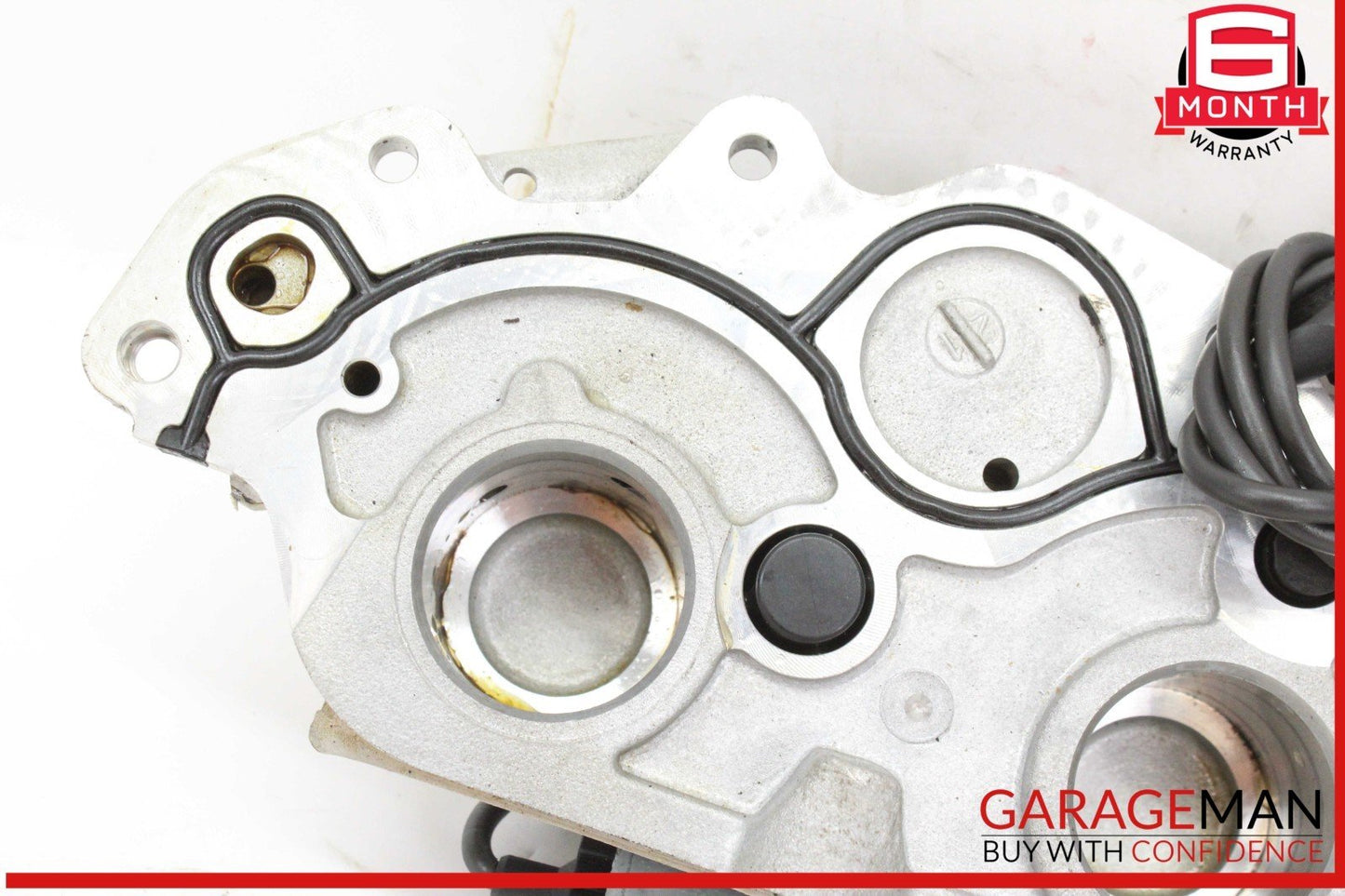 07-15 Mercedes W219 CLS63 AMG Left Side Camshaft Adjuster Cover w/ Valve OEM