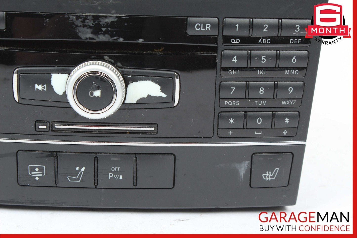 10-11 Mercedes W212 E350 E550 Comand Command Head Unit CD Player Changer Radio