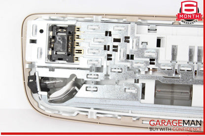 10-18 Mercedes W212 E350 Rear Overhead Dome Light Beige 2128205001 OEM