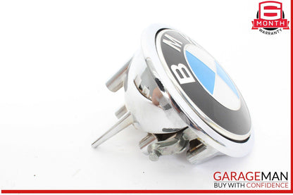 12-18 BMW 640i 650i Rear Trunk Lid Emblem Release Handle Button Ring 7273659 OEM