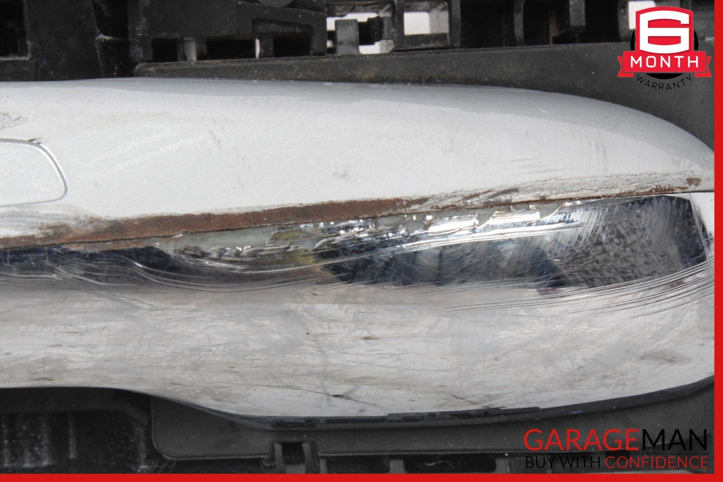 15-20 Mercedes W205 C350e Right Side Exterior Door Handle Keyless Go Silver