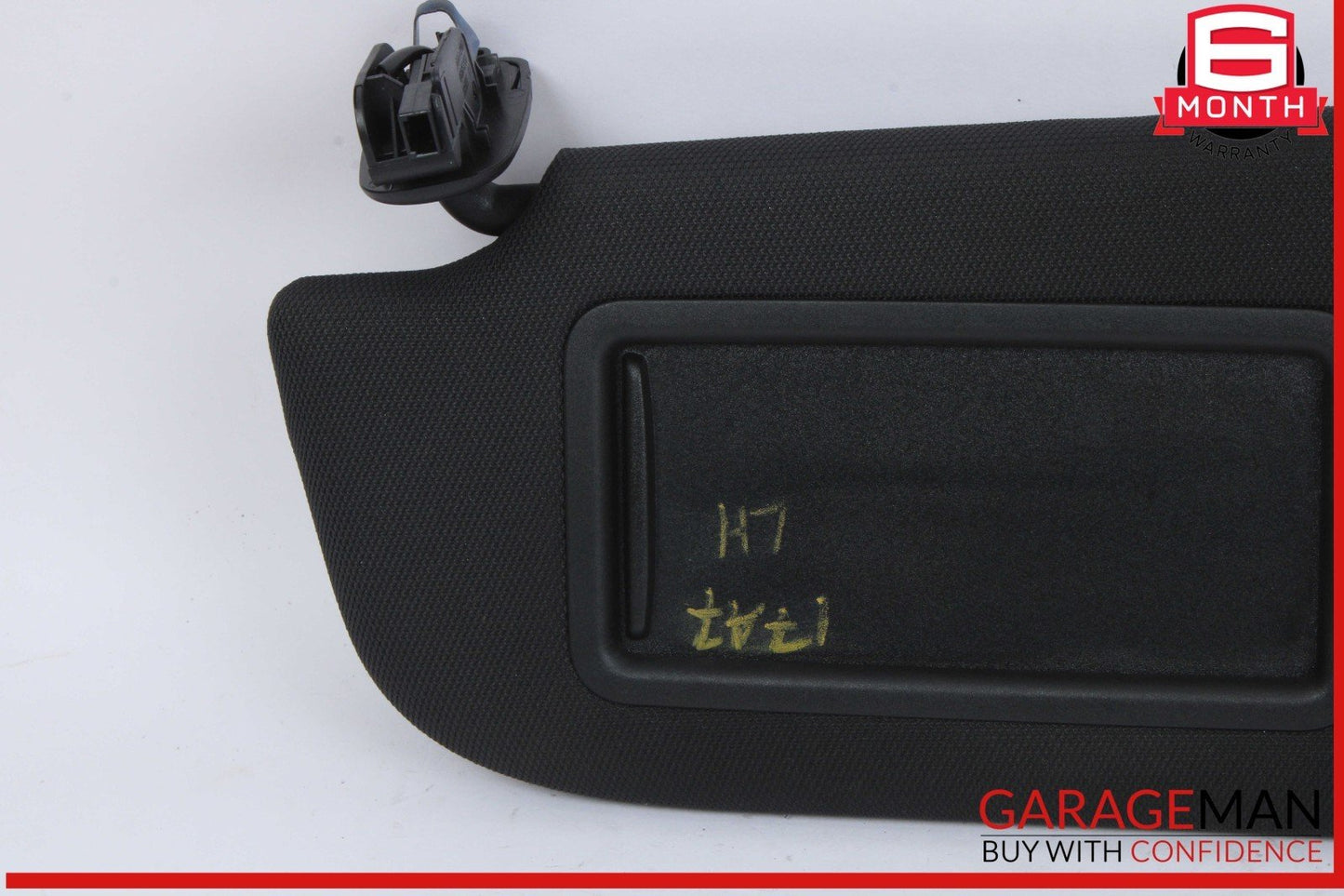 16-18 Audi A7 A6 Front Left Driver Side Sun Visor Sunvisor Black 4G0857551M OEM