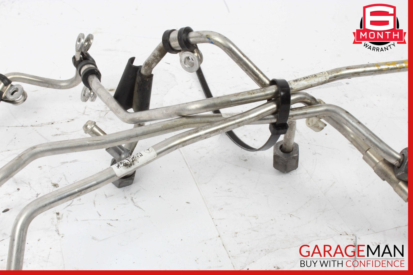 11-20 Mercedes X166 GL450 SL550 S550 M278 High Pressure Fuel Pump Line Set OEM