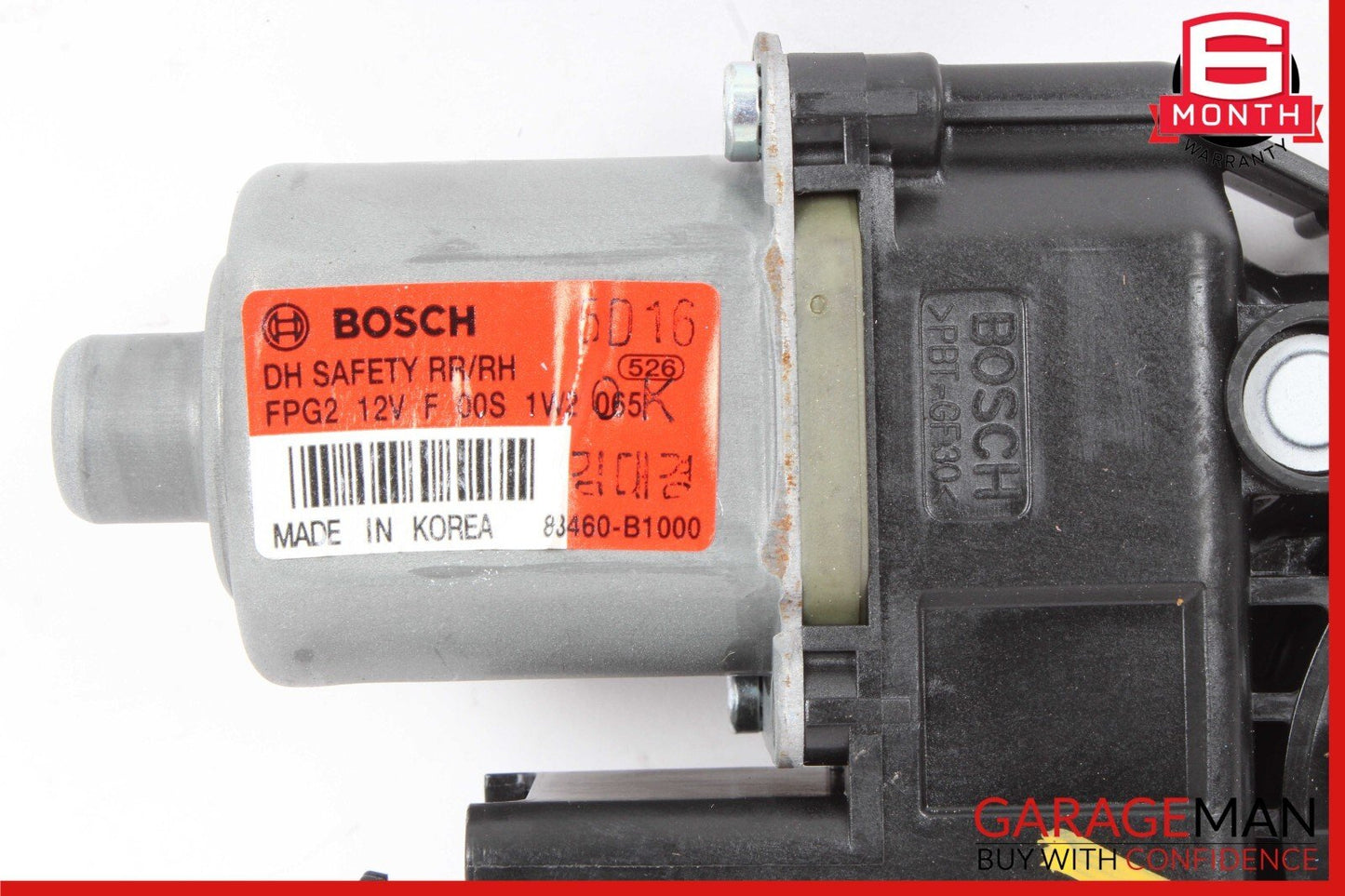 15-20 Hyundai Genesis Rear Rigt Side Door Power Window Motor Regulator OEM