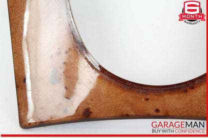 00-06 Mercedes W220 S500 S430 Front Center Console Shift Shifter Trim Bezel Wood