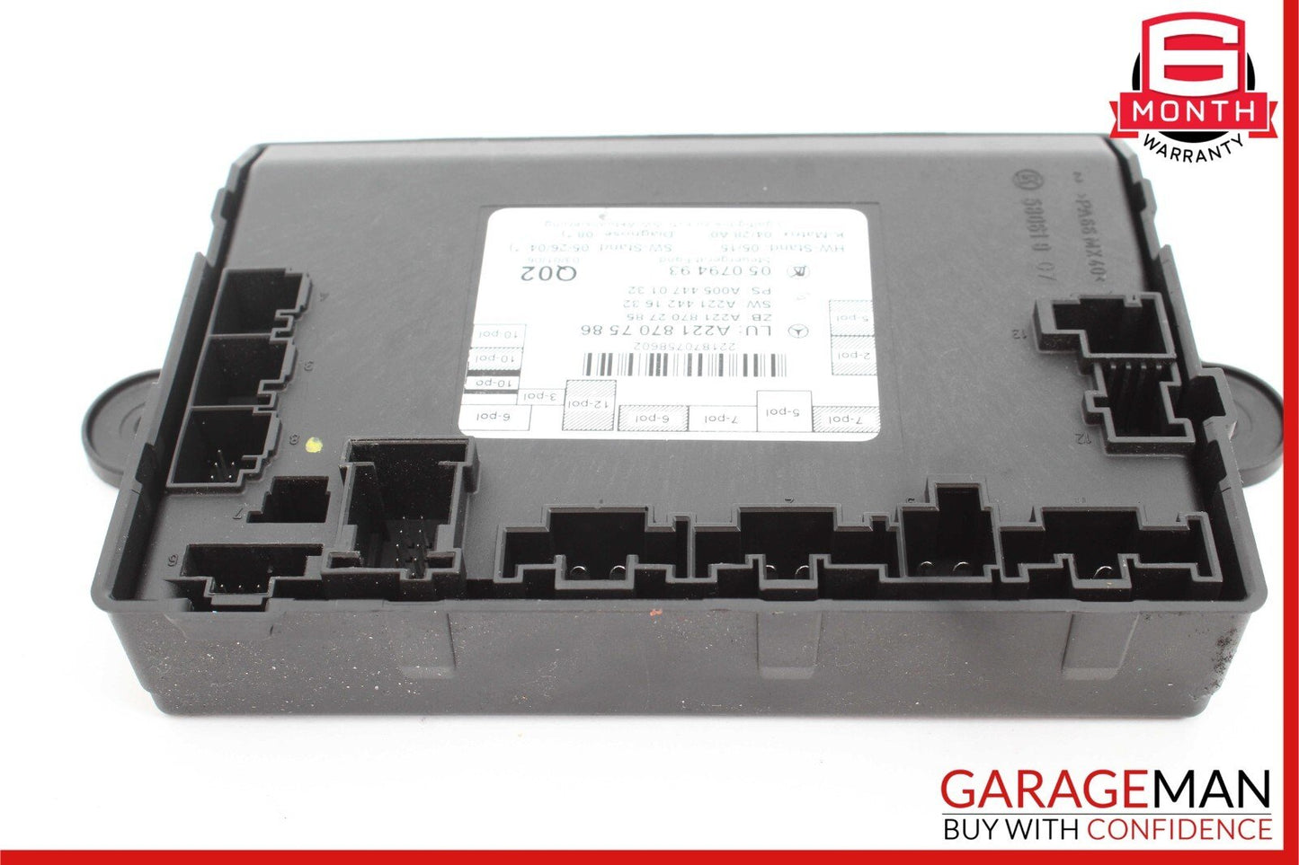 07-13 Mercedes W221 S550 S600 Rear Right Passenger Side Door Control Module OEM