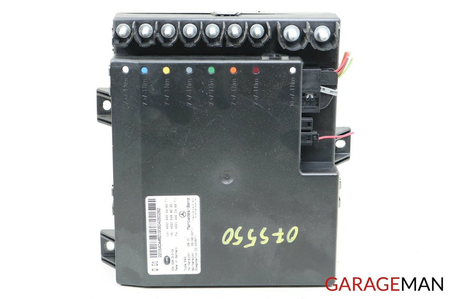 07-13 Mercedes W221 S550 CL550 Electric Power Supply Control Fuse Box Module OEM