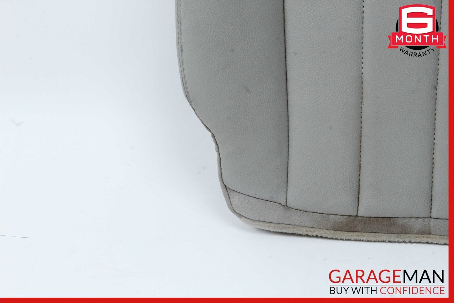 06-10 Mercedes W251 R350 R500 Front Right Side Lower Bottom Seat Cushion Grey