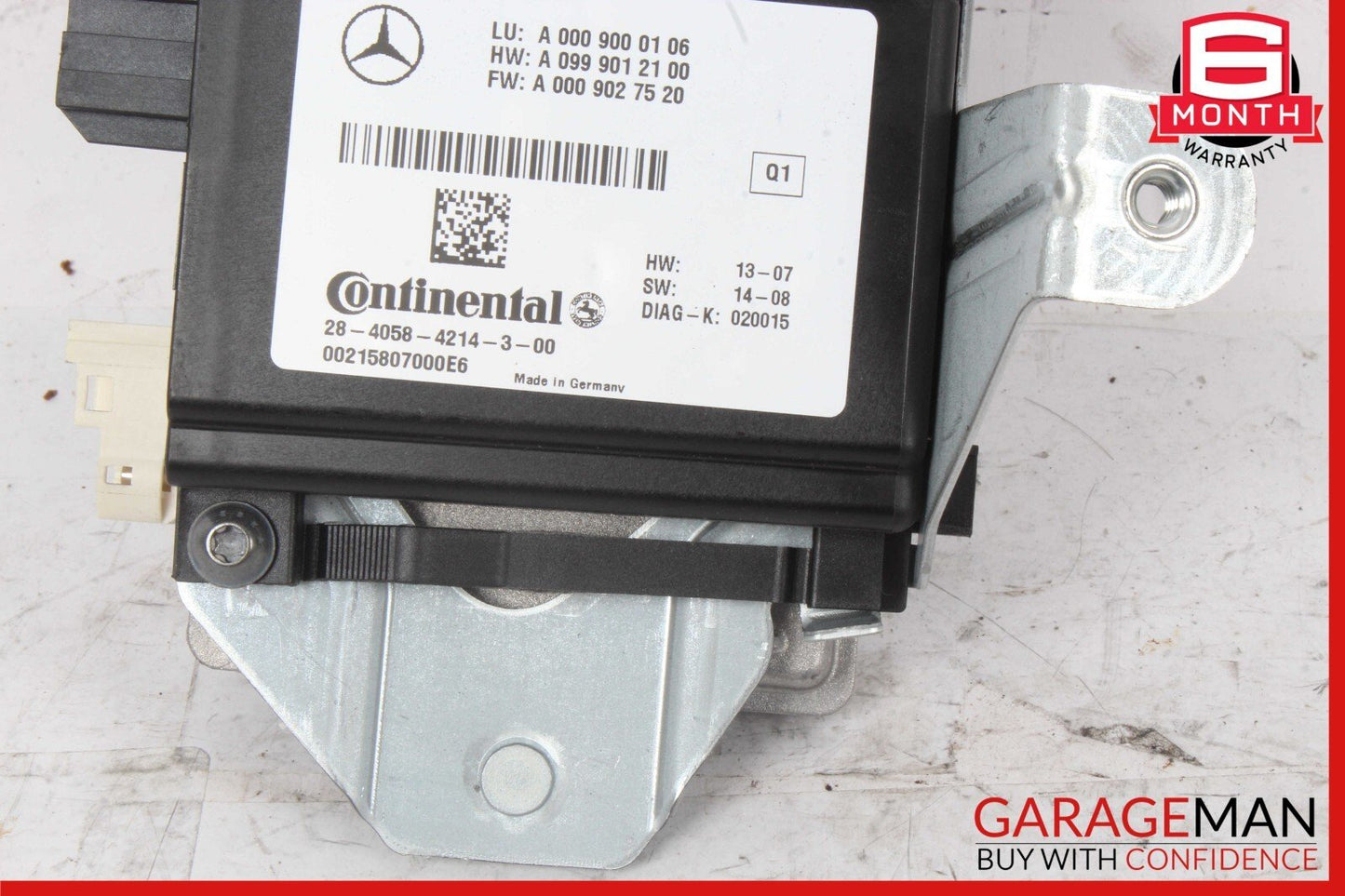 14-17 Mercedes W222 S550 Rear View Camera & Cruise Control Radar Module OEM