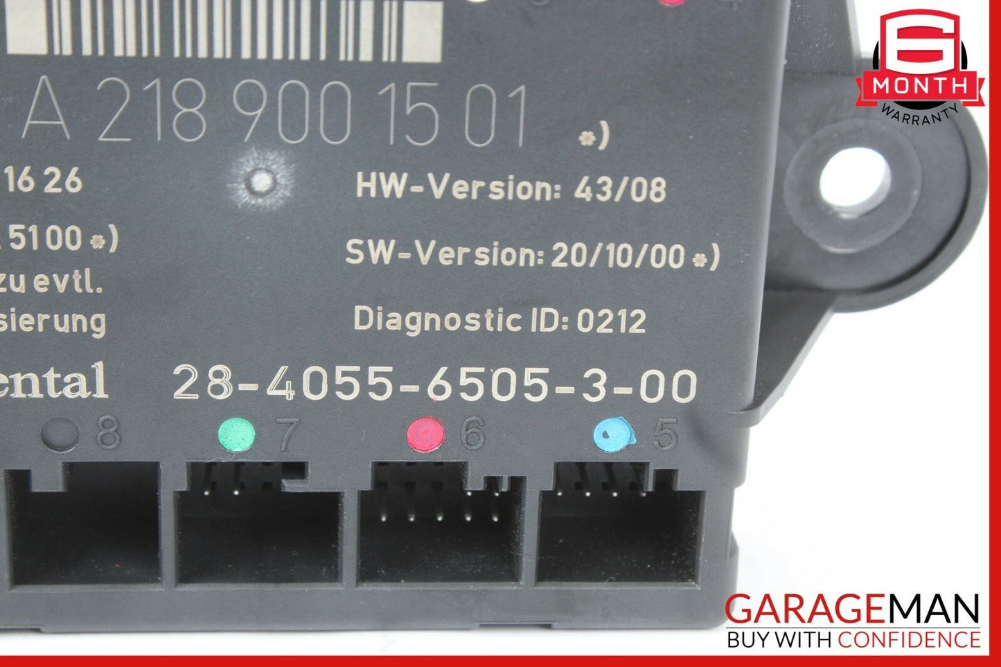 08-14 Mercedes W212 E350 C350 Rear Right Side Door Control Module 2189001501 OEM