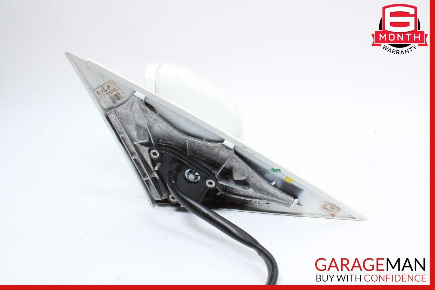 07-09 Mercedes W221 S550 S600 Front Left Driver Side Mirror Door Rear View White