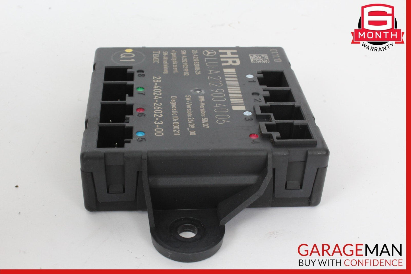 08-18 Mercedes W204 C300 4MATIC Rear Right Side Door Control Module OEM