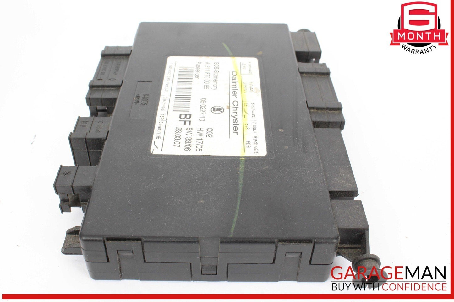 03-12 Mercedes X164 GL450 Front Right Seat Control Module Unit OEM